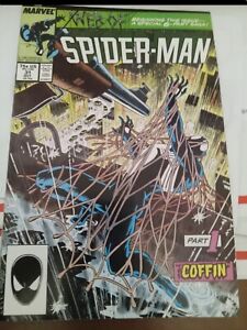 Marvel Comics Web of Spider-Man #31 Kraven's Last Hu Part 1 October 1987 Creases
