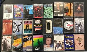 Lot Of 24 Classic Alternative Rock Cassette Tapes John Lennon Pearl Jam Bush +++