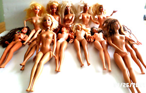 New ListingLot Of 13 Barbie Mattel Nude Dolls Mix  90s
