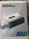 80's Atari 1010 Program recorder Home Computer Owner's Guide Manual ONLY