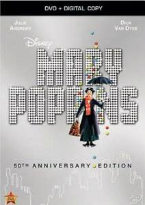 Mary Poppins: 50th Anniversary Edition (DVD + Digital Copy) - DVD - VERY GOOD
