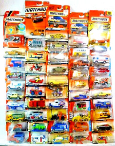 Matchbox Lot of 50 Older Assorted Diecast Cars 1990's-2000's New In Package!