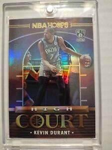 Pack to Plastic 2021-22 NBA Hoops High Court ARTIST PROOF #9 Kevin Durant #18/25
