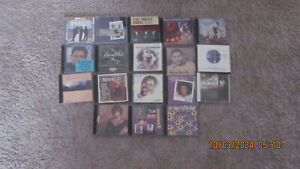 LOT OF 18 TOP NAME CLASSIC R&B/SOUL CDs GAYE/WONDER/FRANKLIN/HOLIDAY/TEMPTATIONS