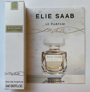 Elie Saab LE PARFUM IN WHITE 0.03 oz 1 ml Eau De Parfum Spray Mini/Travel Sample