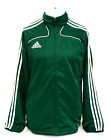 Adidas Clima365 Green & White Zip Front Track Jacket Youth Boy's XL NWT
