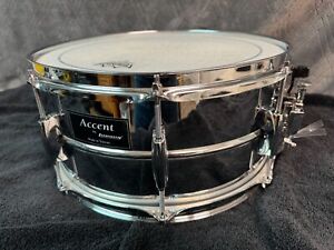 New ListingLudwig Accent snare drum. Metal, 8 lugs, 14