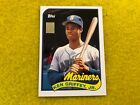 KEN GRIFFEY JR. MARINERS 2001 TOPPS REPRINT , 1989 TOPPS TRADED ROOKIE CARD 41T