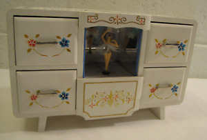 Vintage Jewelry Box  Price Import Japan Musical Ballerina 