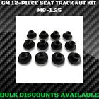 1982-2004 S15 Sonoma PickUp Manual Power Front Bucket Bench Seat Track NUTS GM (For: 1987 S10)
