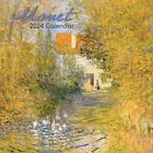 2024 Square Wall Calendar, Monet, 16-Month Arts & Antiques Theme 12x12