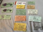 HUGE 63 LOT Vintage Disney Land Tickets assorted Old A B C D E Magic Key Coupons
