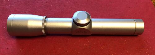 Leupold M8-2X EER Extended Eye Relief Pistol Scope Silver Exceptional Rare