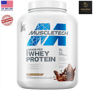 MuscleTech Premium Grass Fed 100% Whey Protein, chocolate (5 lbs.)