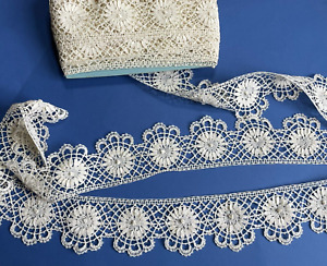 ANTIQUE LACE - Beautiful Cluny border - Guipure Long - 10 meters