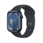 Apple Watch Series 9 GPS 45mm Midnight Case w Sport Band M/L MR9A3LW/A