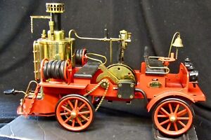 Wilesco D305 Fire Truck Live Steam - Tested - No Box Gift for Men & Boys  # 0588