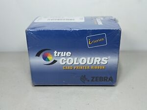 ZEBRA 800015-440 YMCKO Color Ribbon for iSeries Card Printers, 200 Images