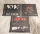 HAIR METAL Hard Rock 3 CD Lot AC/DC Brides Of Destruction SKID ROW Very Good