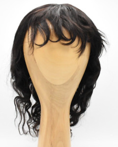 Body Wave Human Hair Wig with Bangs 150% Density 18 Inch