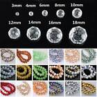 3mm 4mm 6mm 8mm 10mm 12mm Rondelle Faceted Crystal Glass Loose Spacer Beads lot