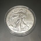 2021 1 oz American Silver Eagle Coin (BU, Type 2) In Capsule Time Sealed Liberty