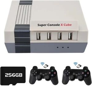 KINHANK Super Console X Cube Retro Video Game Console Emulator 60000 Games 256GB