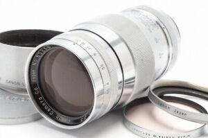 Excellent+++++ Canon 135mm f/3.5 Leica Screw Mount L39 LTM Silver from Japan