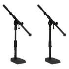 On-Stage MS7920B Bass Drum / Boom Combo Mic Stand - 2 Pack