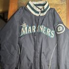 Vintage NEW Seattle Mariners Blue OnFld Jacket XXL Majestic Authentic Collection