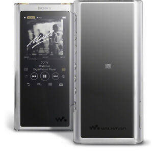 Clear PC Hard Back Case Cover Shell for Sony Walkman NW-ZX300 + Screen Protector