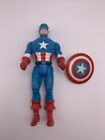 Marvel Super Heroes CAPTIAN AMERICA Toy Biz Action Figure 1990 Vintage