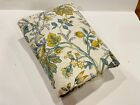 POTTERY BARN Marie Palampore Yellow Gold & Blue Floral Duvet Cover- King Size
