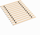 , 0.68-Inch Horizontal Mattress Support Wooden Bunkie Board/Bed Slats, Twin(39