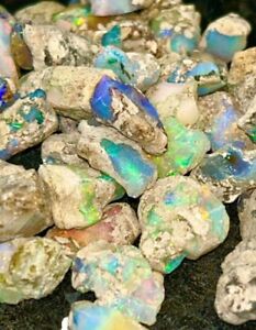 10 crt lot opal rough  natural opal raw  rough healing crystal ethopian opal