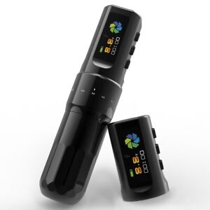 YILONG F3 Wireless Tattoo Pen Machine 2 Batteries 6 Stroke Length Adjustable
