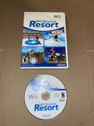Wii Sports Resort (Nintendo Wii, 2009) No Manual - Tested & Works!