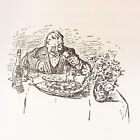New ListingIllustrations of Eating by a Beef-Eater 1971 George Vasey 1 of 250 Printed RARE