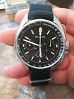 Bulova Lunar Pilot 96A225 Chronograph 262kHz Speedmaster Moon Watch Nice!!!