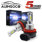 H11 LED Headlight Super Bright Bulbs Kit 8000K White 330000LM High/Low Beam (For: 579 Base Tractor Truck - Long Conventional)
