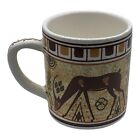 New ListingVINTAGE Greek  Handmade & Painted Ceramic coffee Mug - Preowned