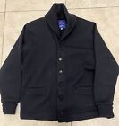 Best Made x Dehen 1920  Shawl Cardigan Sweater,  Navy Men’s M Wool USA