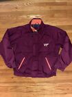 Vintage Virginia Tech Hokies Jacket Coat Size XL