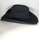 Cody James 3X DRIFTER Wool Blend Black Cowboy Hat Size 7 -3/8