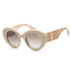 Burberry Women's BE4370U-399013 Margot 49mm Beige Sunglasses