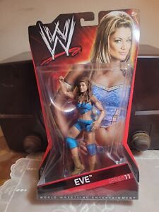 New WWE EVE Diva Basic Series 11 Mattel Wrestling Action Figure First Time Line