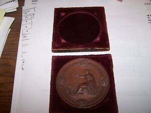AM 10 Bronze 1876 Centennial Commission Medal w/Box