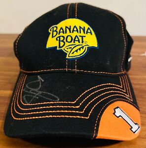 Chip Ganassi Racing Banana Boat #1 Jamie McMurray Hat NASCAR Champion Signed