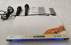 KARAOKE DVD PLAYER WITH REMOTE, MICROPHONE & MANUAL