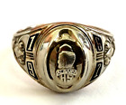 Albany High School 1967 Josten 10K Solid White Gold Ladies Class Ring Size 5.5